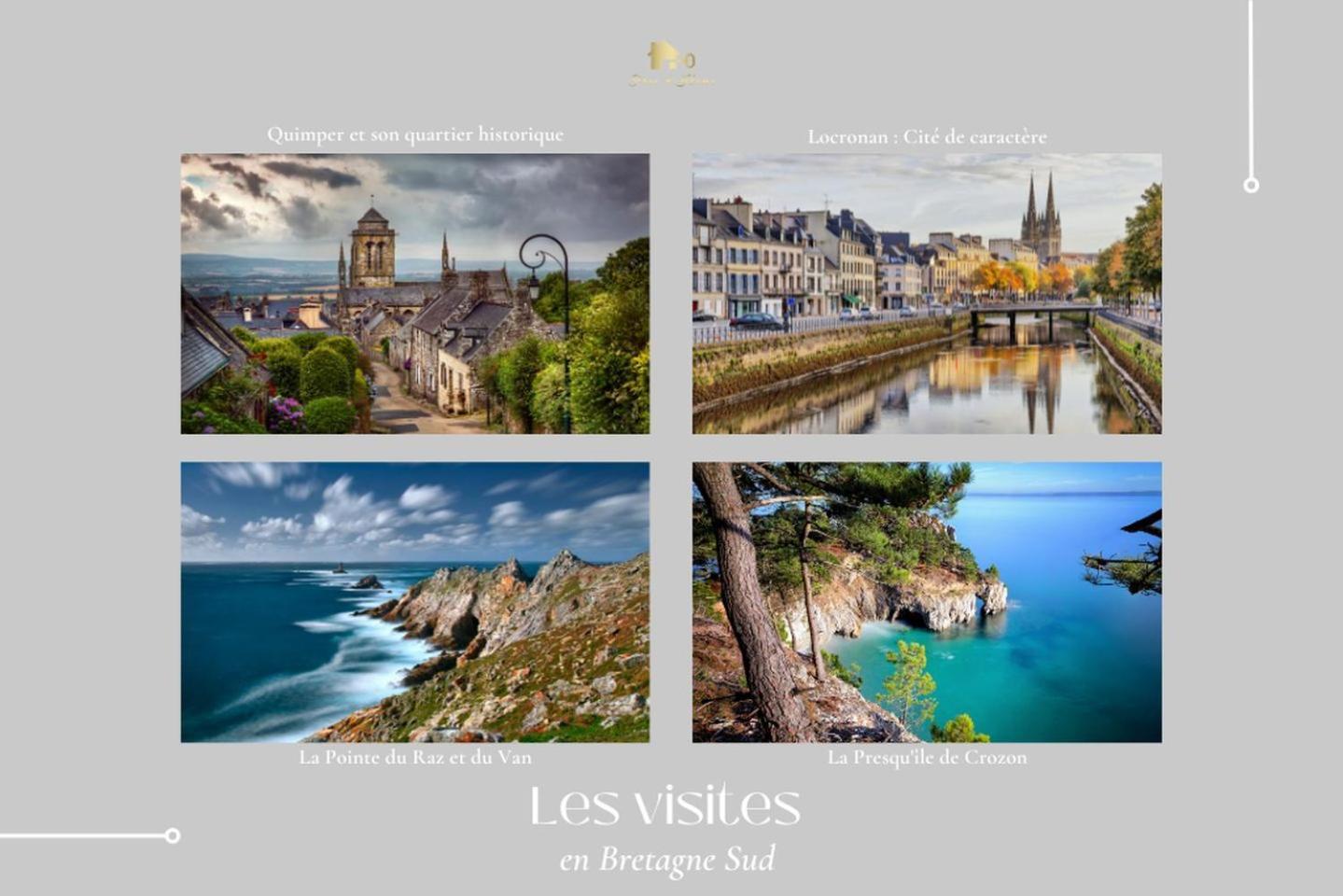 La Maison Bleue,Authenticite, Nature, Simplicite, 2-5 Personnes, Moelan Sur Mer Exterior photo