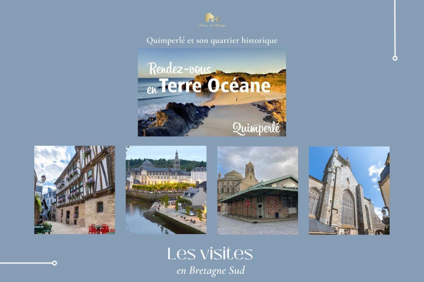La Maison Bleue,Authenticite, Nature, Simplicite, 2-5 Personnes, Moelan Sur Mer Exterior photo