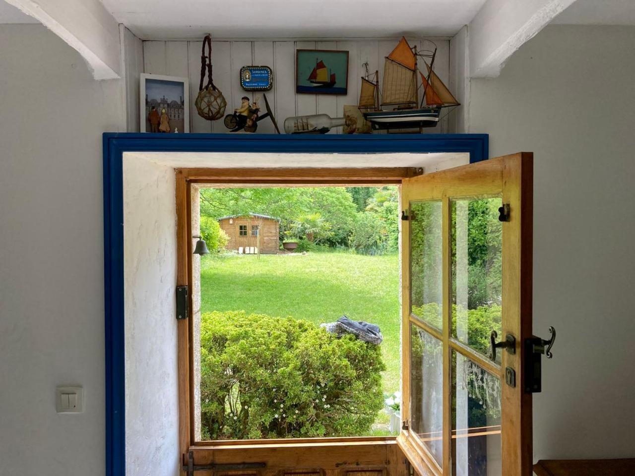 La Maison Bleue,Authenticite, Nature, Simplicite, 2-5 Personnes, Moelan Sur Mer Exterior photo
